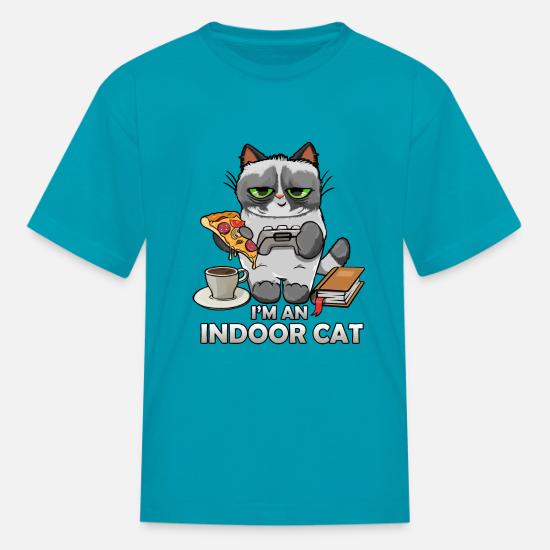 indoor cat t shirt